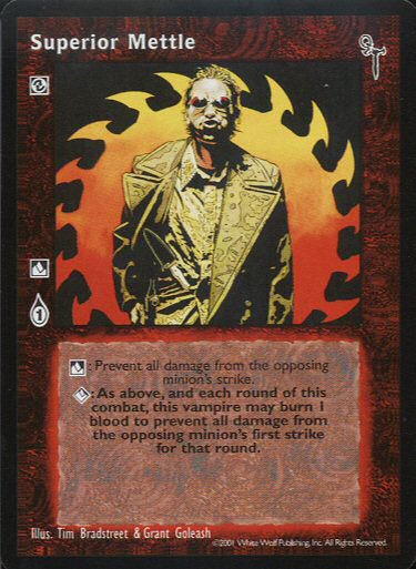 Superior Mettle [FN set] - VTES CCG