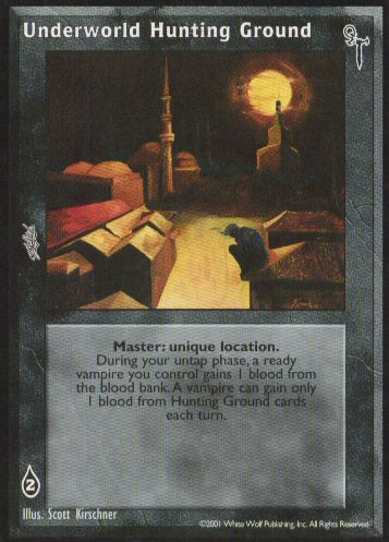 Underworld Hunting Ground [FN set] - VTES CCG