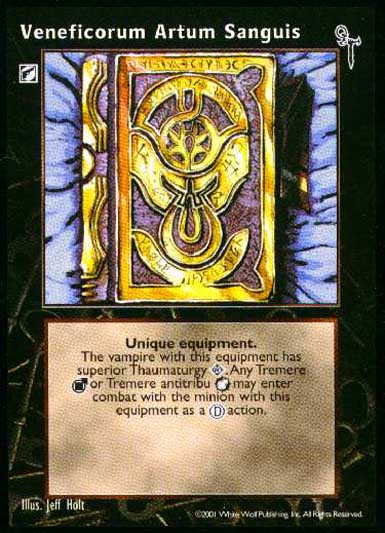Veneficorum Artum Sanguis [FN set] - VTES CCG