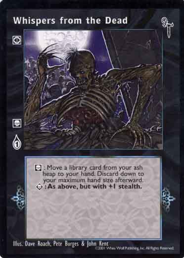 Whispers from the Dead [FN set] - VTES CCG