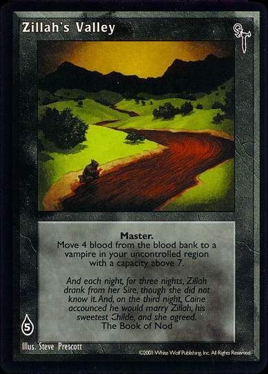 Zillah's Valley [FN set] - VTES CCG