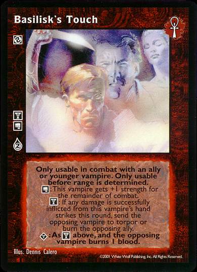 Basilisk's Touch [BL set] - VTES CCG