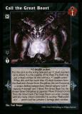 Call the Great Beast [BL set] - VTES CCG