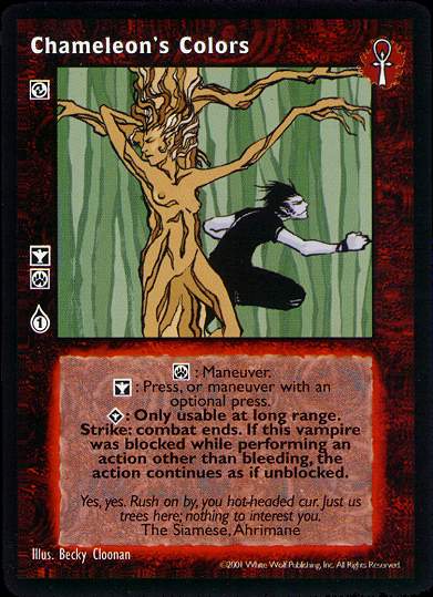 Chameleon's Colors [BL set] - VTES CCG