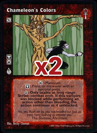 Chameleon's Colors [BL set] - VTES CCG