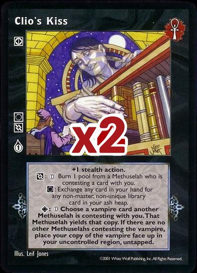 Clio's Kiss [BL set] - VTES CCG
