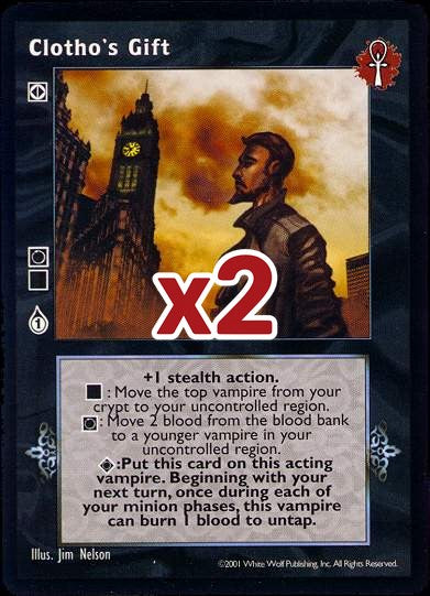 Clotho's Gift [BL set] - VTES CCG
