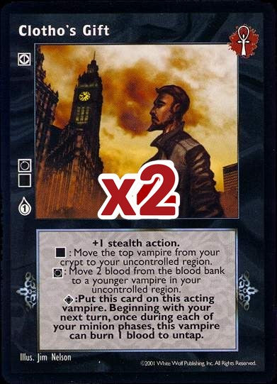 Clotho's Gift [BL set] - VTES CCG