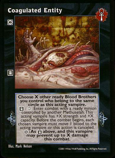 Coagulated Entity [BL set] - VTES CCG