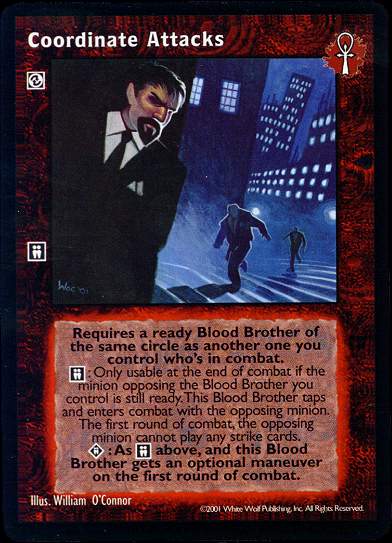 Coordinate Attacks [BL set] - VTES CCG