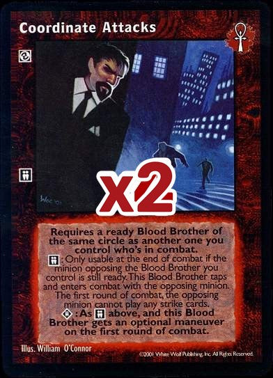 Coordinate Attacks [BL set] - VTES CCG