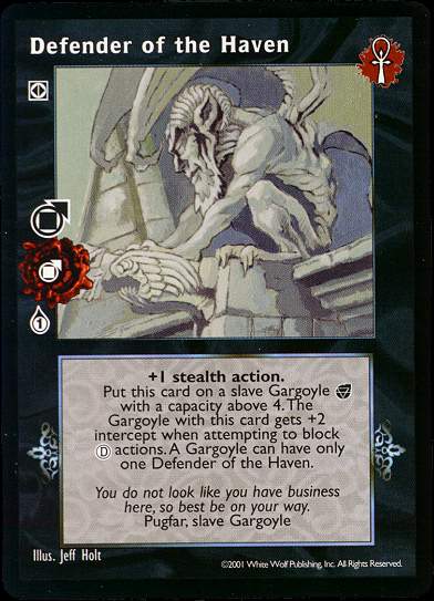Defender of the Haven [BL set] - VTES CCG