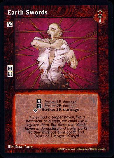 Earth Swords [BL set] - VTES CCG