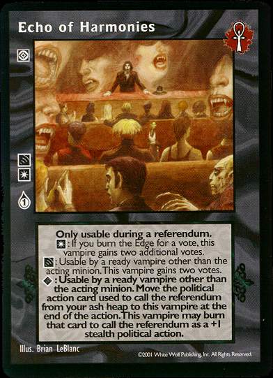 Echo of Harmonies [BL set] - VTES CCG