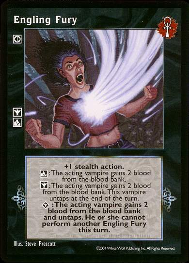 Engling Fury [BL set] - VTES CCG