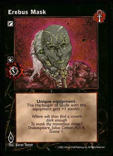Erebus Mask [BL set] - VTES CCG