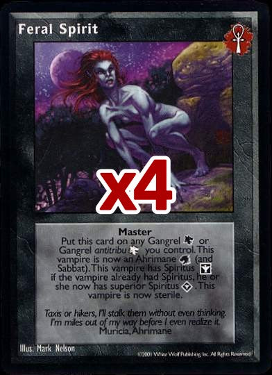 Feral Spirit [BL set] - VTES CCG