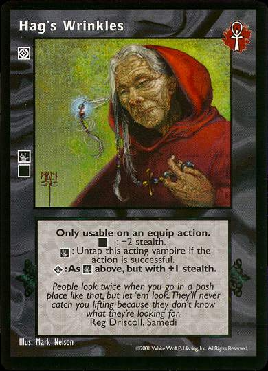 Hag's Wrinkles [BL set] - VTES CCG