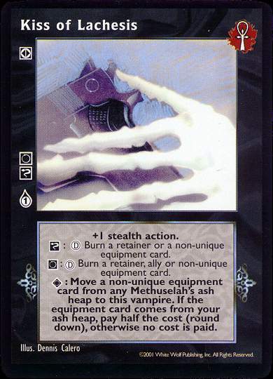 Kiss of Lachesis [BL set] - VTES CCG