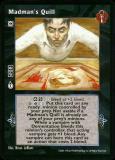 Madman's Quill [BL set] - VTES CCG