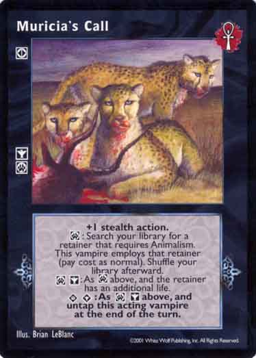 Muricia's Call [BL set] - VTES CCG