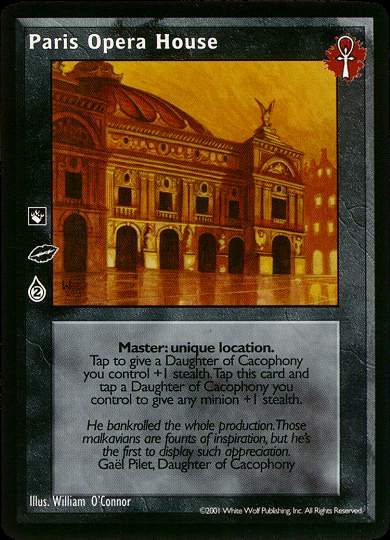 Paris Opera House [BL set] - VTES CCG