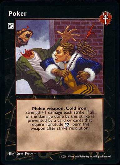 Poker [BL set] - VTES CCG