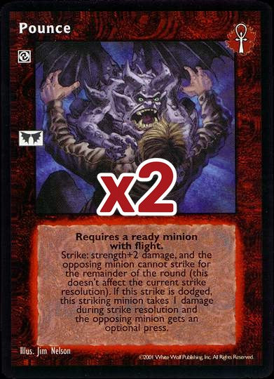 Pounce [BL set] - VTES CCG