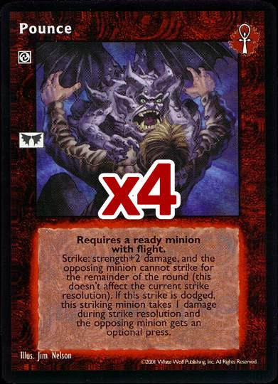 Pounce [BL set] - VTES CCG
