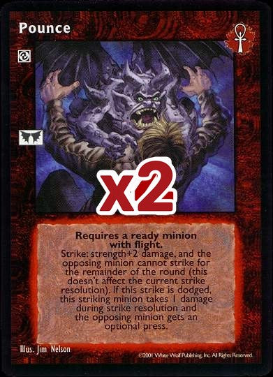 Pounce [BL set] - VTES CCG