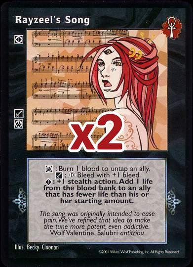 Rayzeel's Song [BL set] - VTES CCG