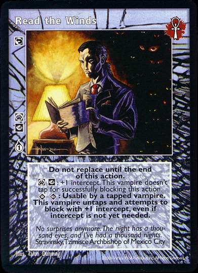 Read the Winds [BL set] - VTES CCG