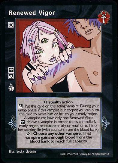Renewed Vigor [BL set] - VTES CCG