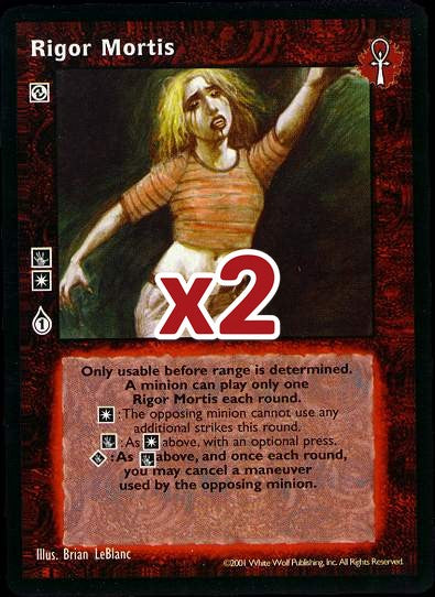 Rigor Mortis [BL set] - VTES CCG