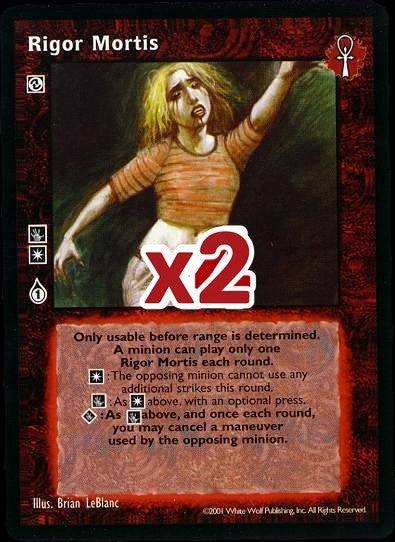 Rigor Mortis [BL set] - VTES CCG