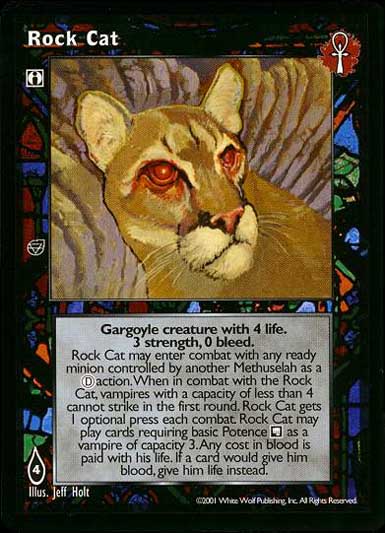 Rock Cat [BL set] - VTES CCG