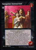 Sanguine Instruction [BL set] - VTES CCG