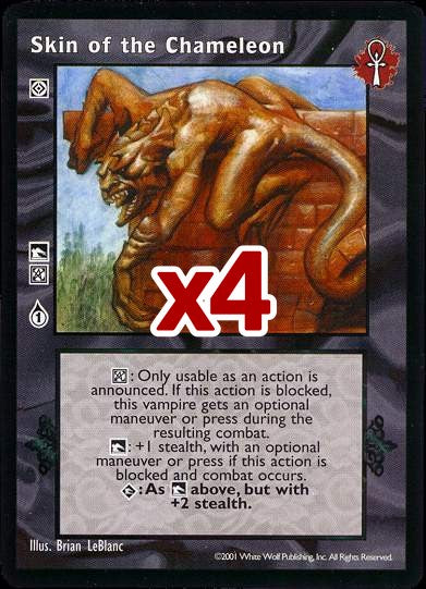 Skin of the Chameleon [BL set] - VTES CCG
