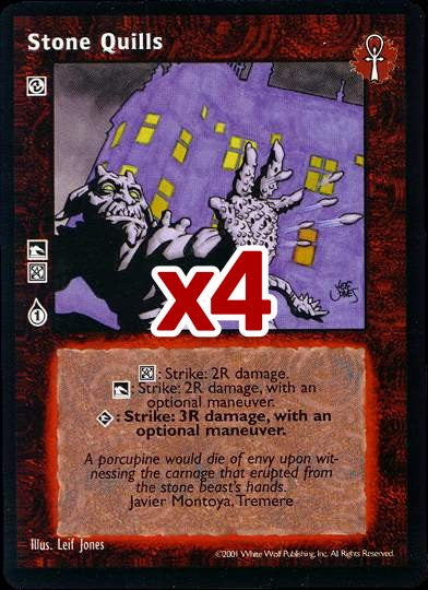 Stone Quills [BL set] - VTES CCG