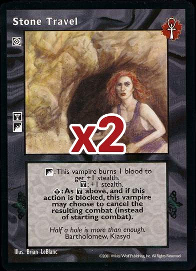 Stone Travel [BL set] - VTES CCG