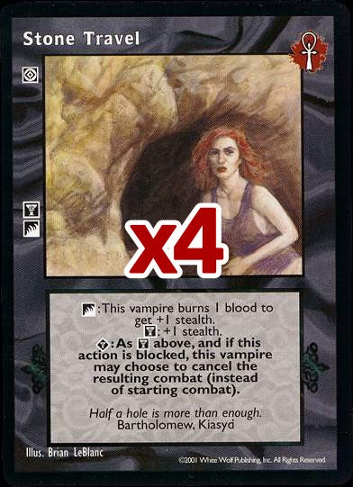 Stone Travel [BL set] - VTES CCG