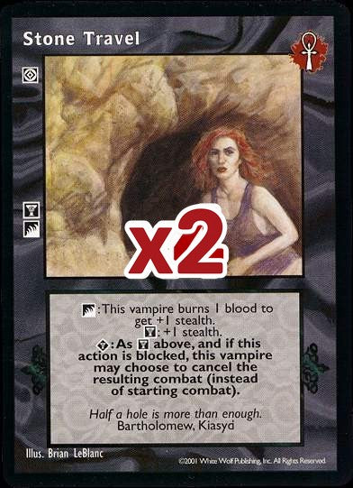 Stone Travel [BL set] - VTES CCG