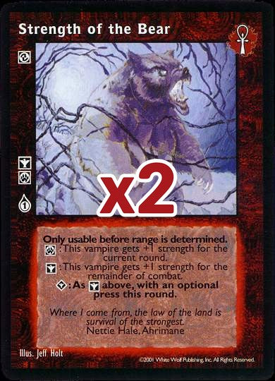 Strength of the Bear [BL set] - VTES CCG