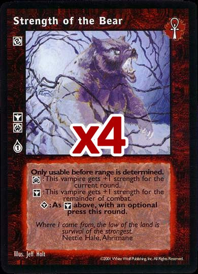 Strength of the Bear [BL set] - VTES CCG