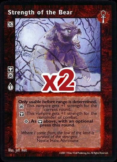 Strength of the Bear [BL set] - VTES CCG