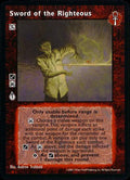 Sword of the Righteous [BL set] - VTES CCG