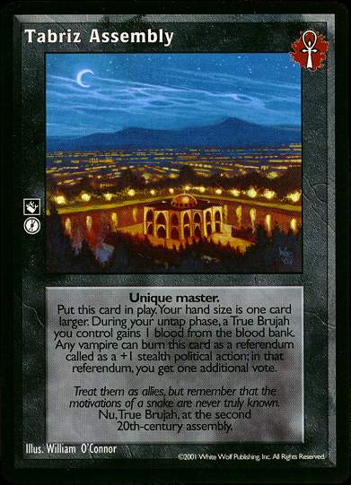 Tabriz Assembly [BL set] - VTES CCG