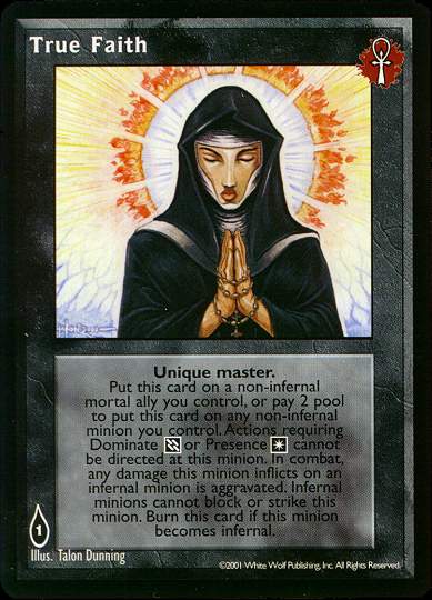 True Faith [BL set] - VTES CCG