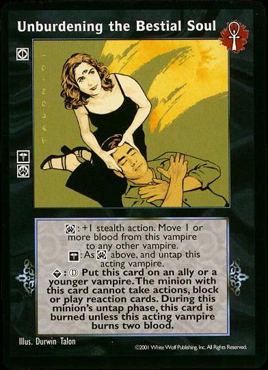 Unburdening the Bestial Soul [BL set] - VTES CCG