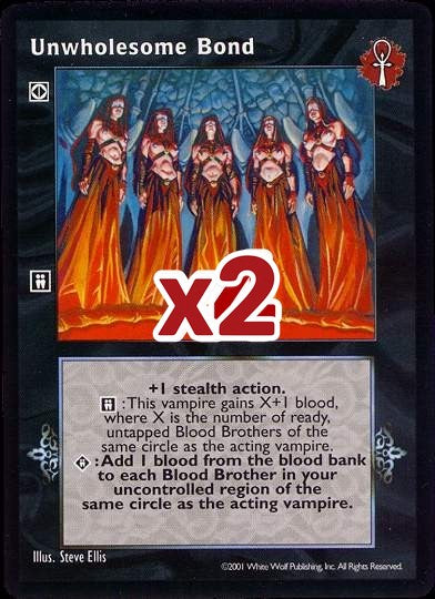 Unwholesome Bond [BL set] - VTES CCG